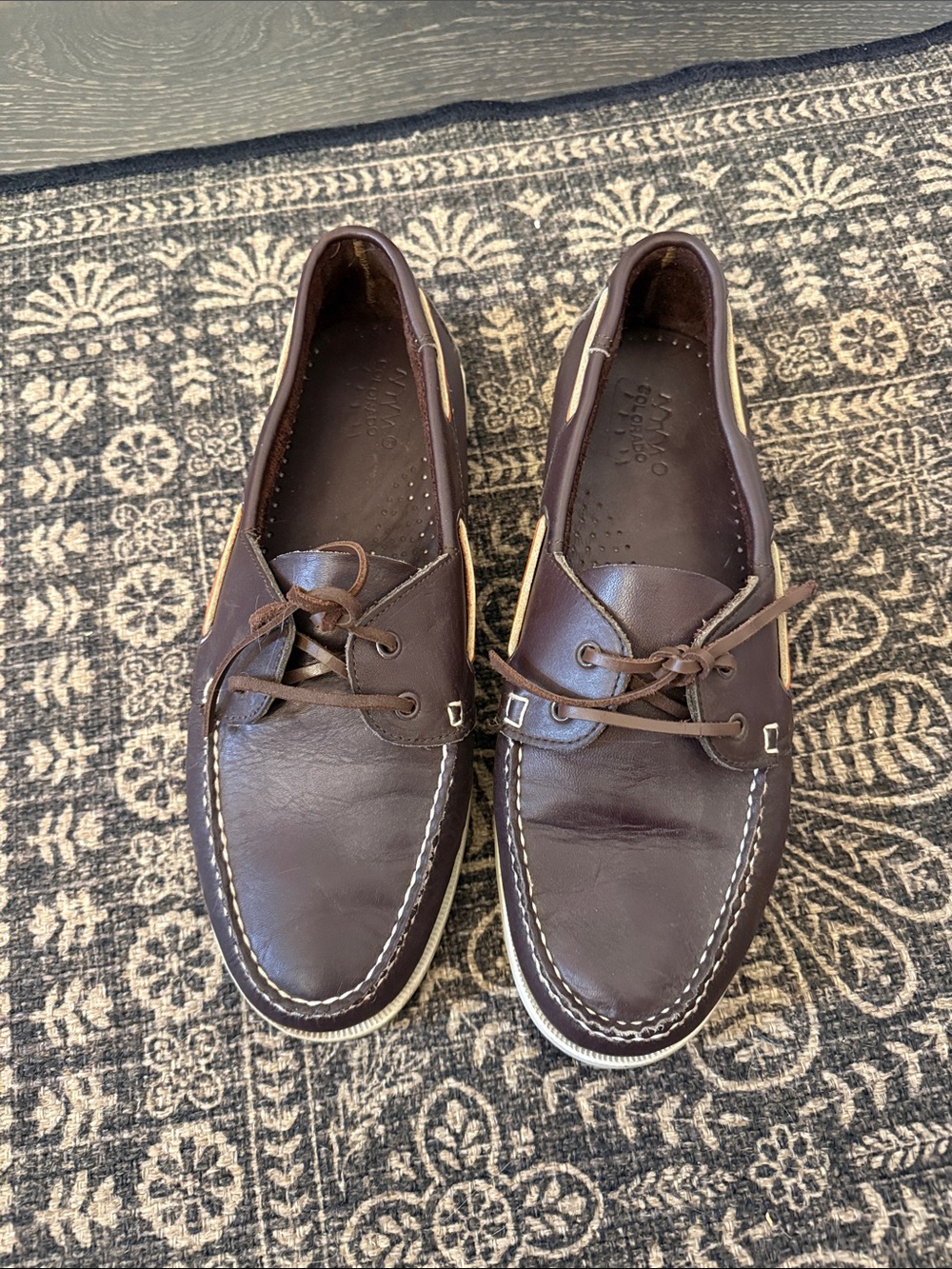 Colorado Brown Leather Boat Shoes